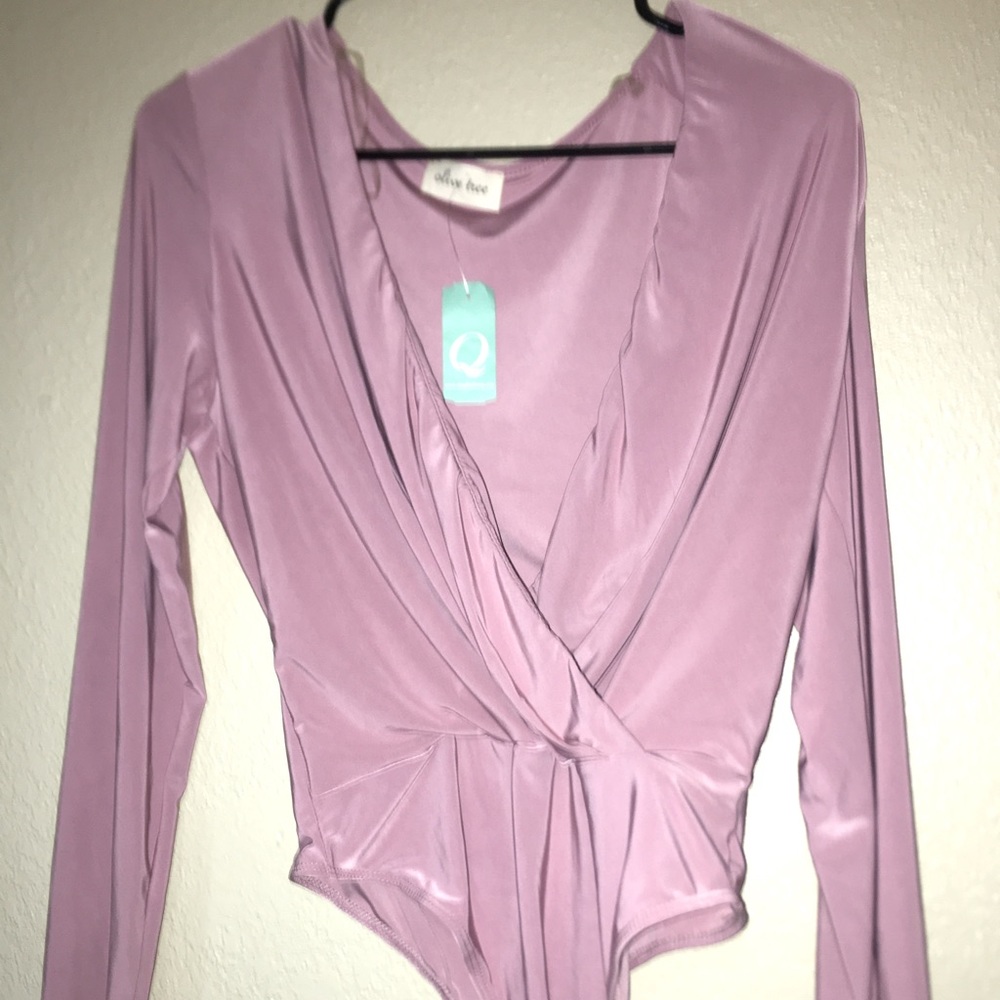 Pink BodySuit from Q.